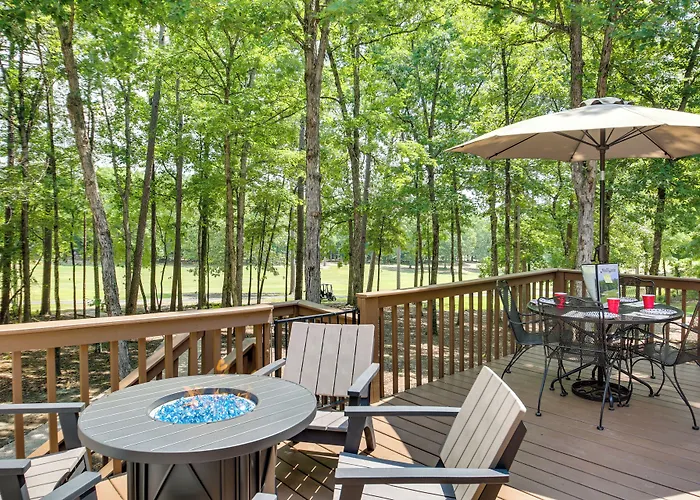 Hot Springs Village Golf Getaway W/ Deck!